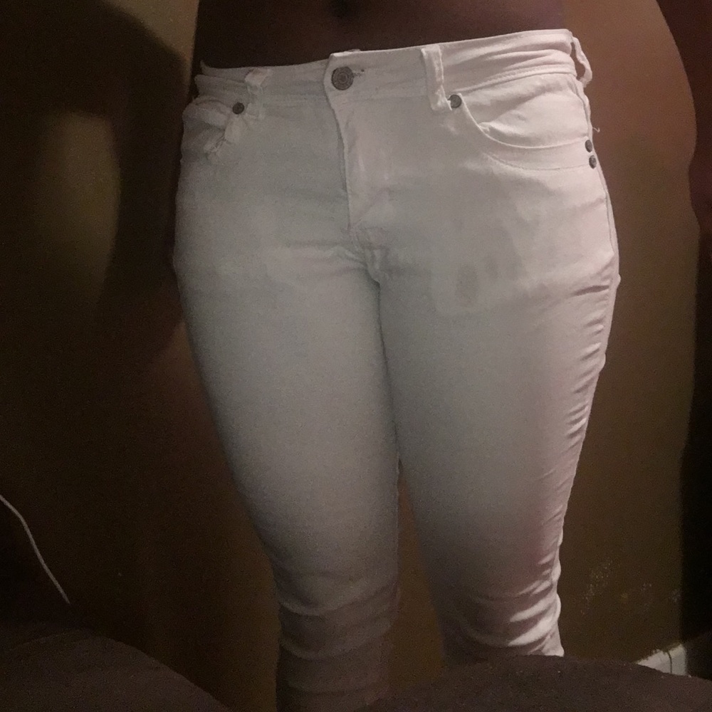 White jeans